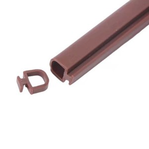 Rubber seal strip for door and window