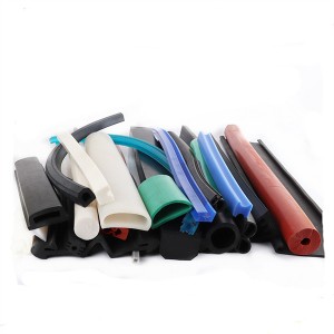 Rubber seal strip