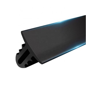 Rubber seal strip for door and window